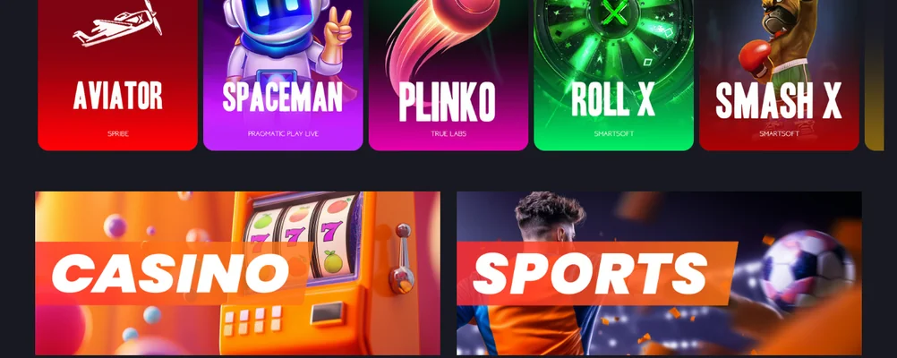 Speel crashgames Betiro