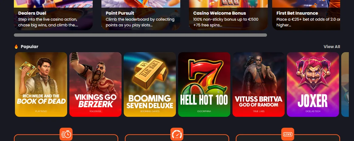 Bekijk populaire spellen